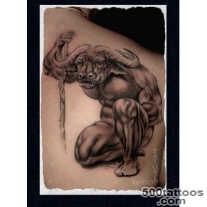 Minotaur tattoo is badass and epic  future tattoo ideas _26
