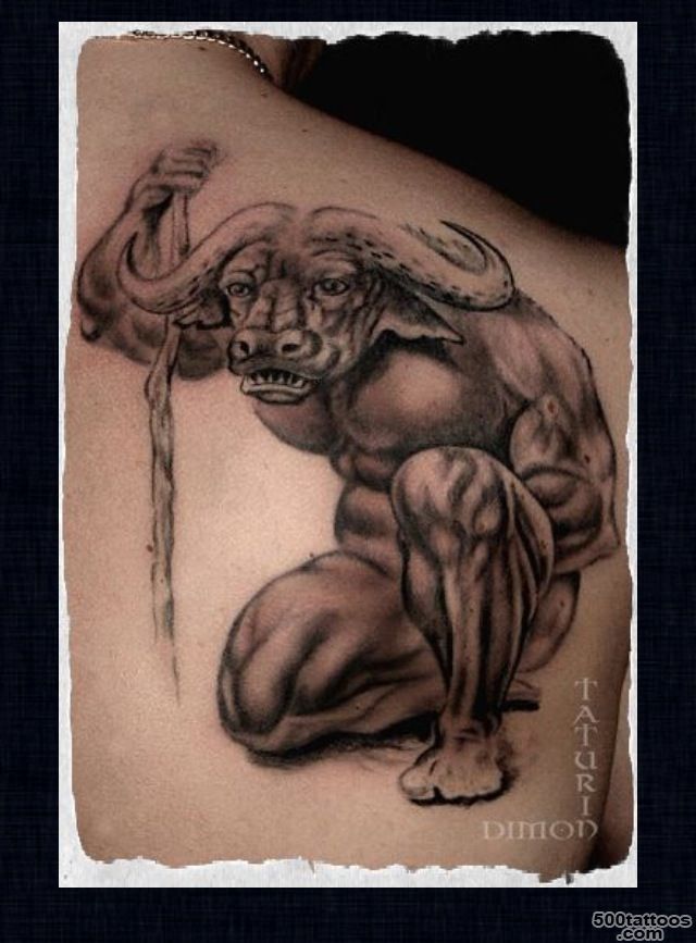 Minotaur tattoo is badass and epic  future tattoo ideas ..._26