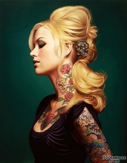 Beautiful tattooed models Tattoo as ancient art   Beauty will save_35