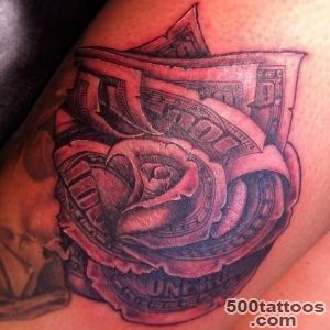 Money Tattoos Designs, Ideas and Meaning  Tattoos For You_46
