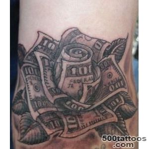 Money Tattoos for Men   Dollar Tattoo Ideas for Guys_9