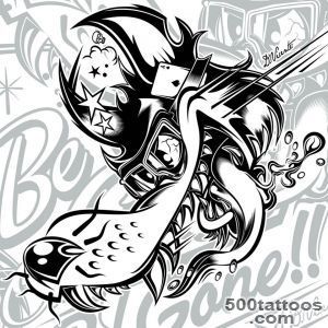 Design “Be good or be gone!!” for TATTOO MOTO     dvicente artcom_27