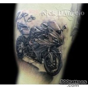 DeviantArt More Like 3D Motorcycle Tattoo by NickDAngeloTattoos_6