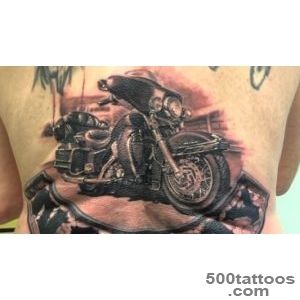 Harley Davidson moto tattoo   YouTube_25