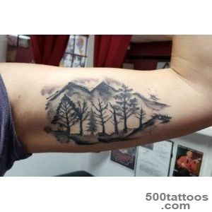 40 Mountain Tattoo Designs For Men   Climb The Highest Peak_42