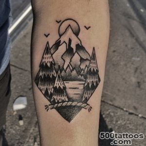 60 Fabulous Mountain Tattoo Designs for All Ages_5
