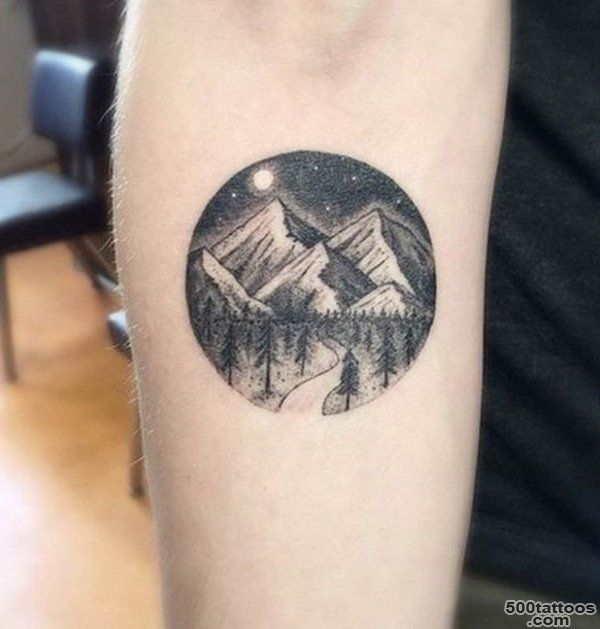 40+ Mountain Tattoo Ideas  Art and Design_8