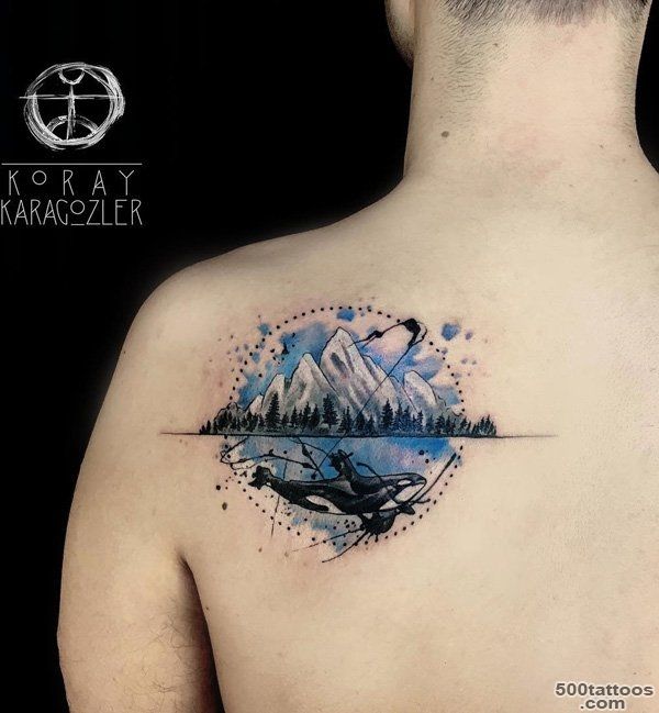 40+ Mountain Tattoo Ideas  Art and Design_25