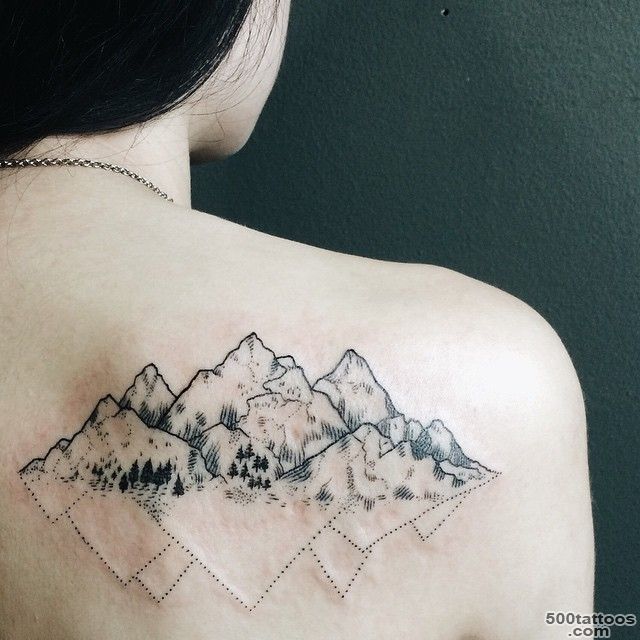 60 Fabulous Mountain Tattoo Designs for All Ages_3