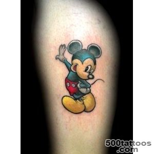 35 Disney Cartoon Mickey Mouse Tattoos_45
