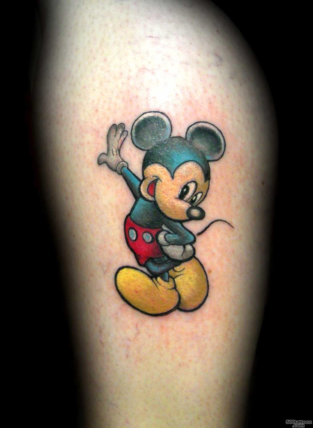 35 Disney Cartoon Mickey Mouse Tattoos_45