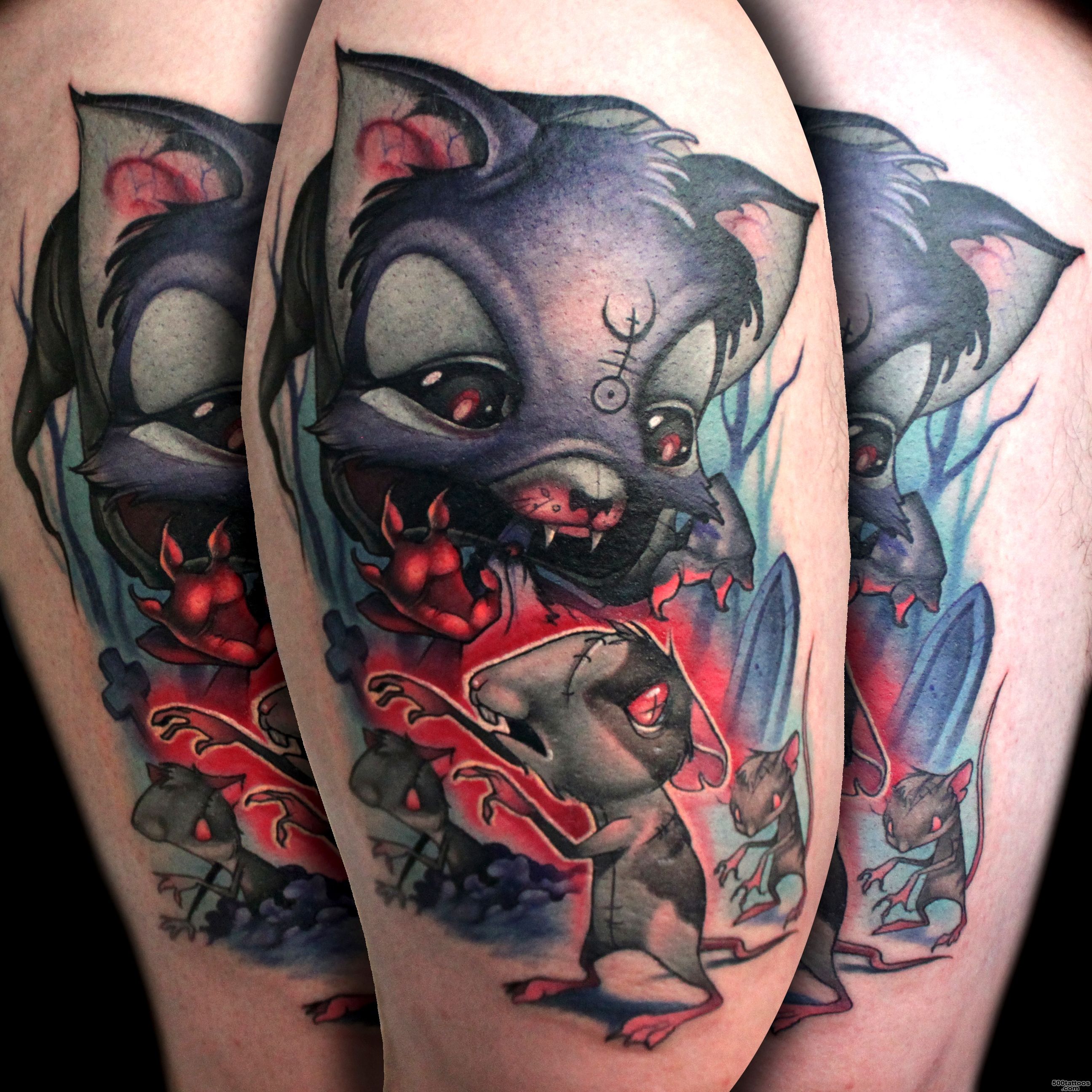 Zombie Mouse Tattoo_44