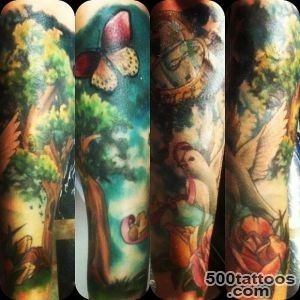 Collection of nature tattoos as a tattoo idea_41