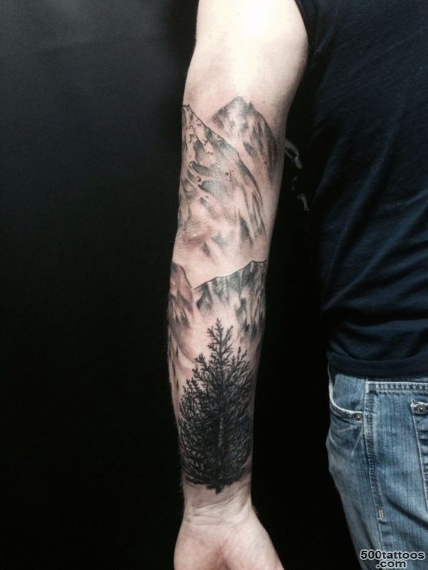 101 Perfectly Raw Nature Tattoos Designs and Ideas_7