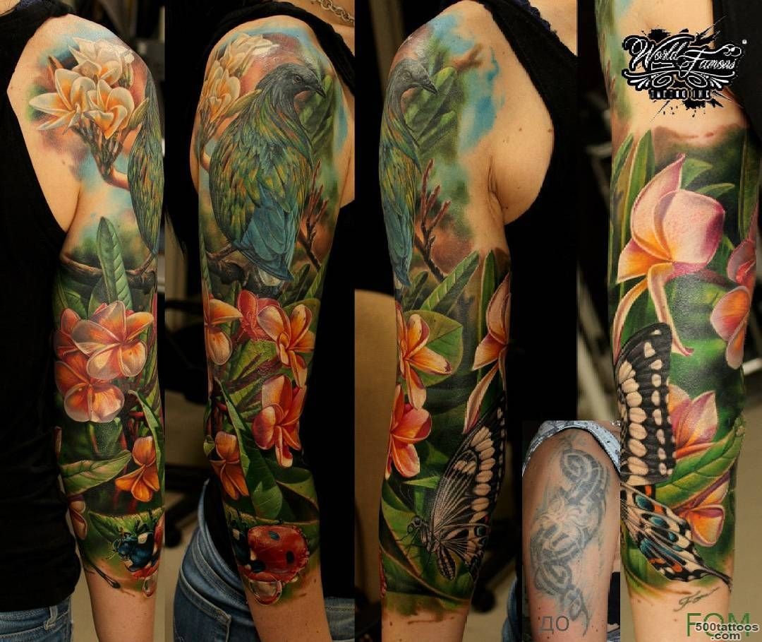 Nature Tattoo Sleeve  Best Tattoo Ideas Gallery_18