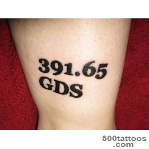 25 Spectacular Number Tattoos   SloDive_2