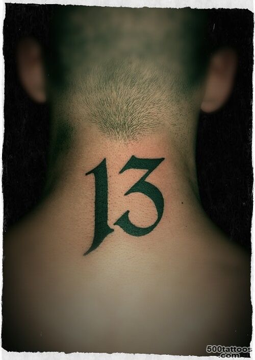 20+ Thirteen Number Tattoos_26