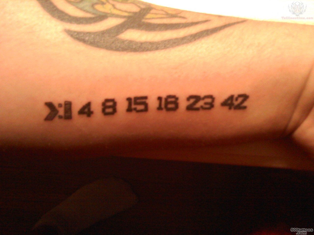 22+ Wrist Number Tattoos Collection_17