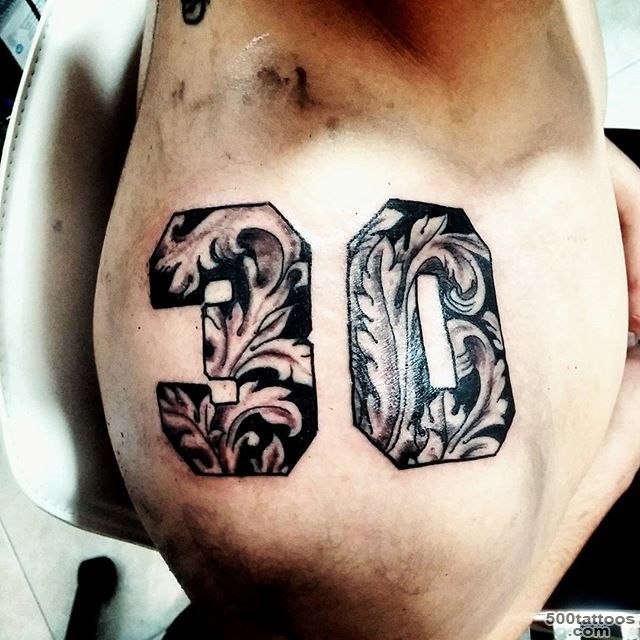 Number Tattoo  Best Design Tattoo_19