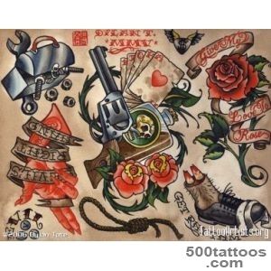 27 Old School Tattoos Designs and Ideas   InspirationSeekcom_38