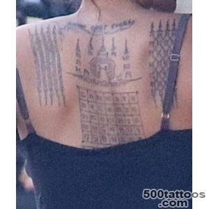 Angelina Jolie Got Three New Tattoos on Her Back    And They#39re _39
