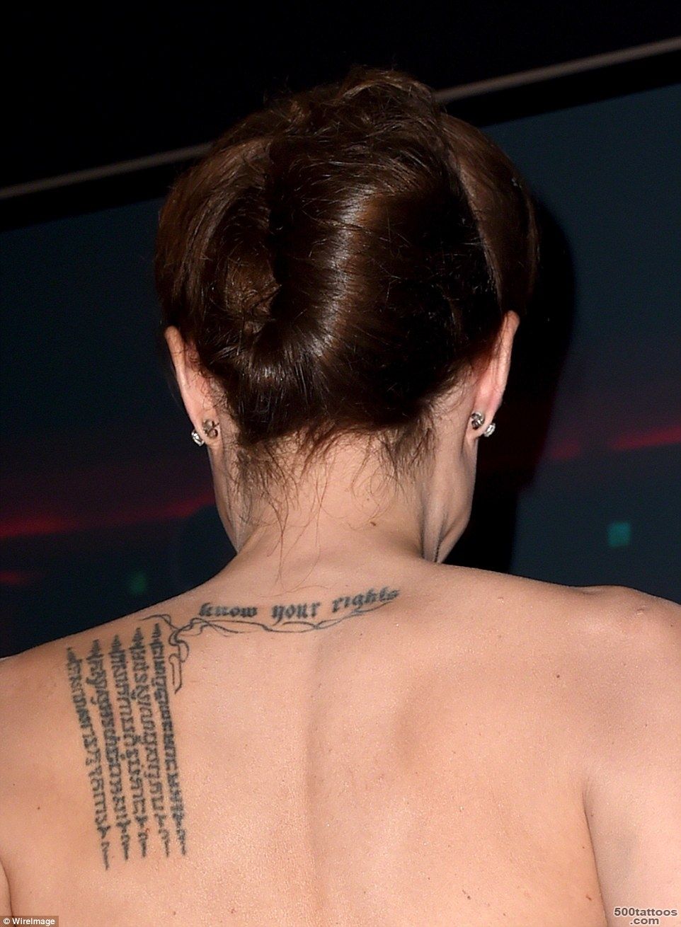 Angelina Jolie debuts new tattoos and directs Khmer Rouge film in ..._18