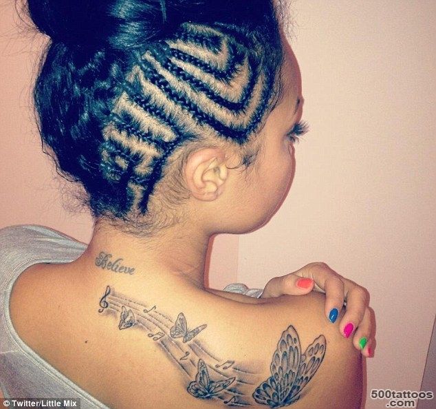 Leigh Anne Pinnock gets a tattoo on her back (but don#39t worry ..._3