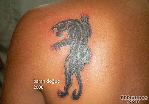 Modern Girl Has Panther Tattoo On Her Back Real Photo, Pictures ..._46
