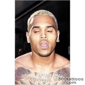 Chris Brown Chest Tattoo Meanings and Pictures of His Chest Tattoos_11