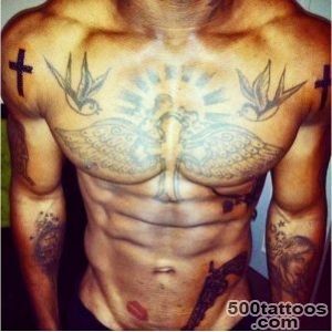 I want his chest piece on my back w a saying to RIP my nephew _2