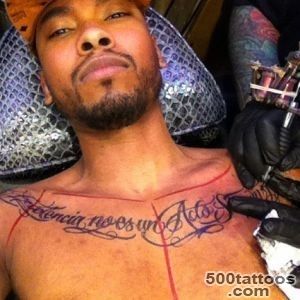 Miguel Gets A New Tattoo On His Chest (PHOTOS)  Global Grind_33
