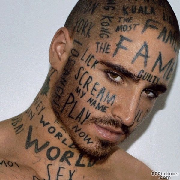 Aspiring Model Got 24 Tattoos on His Face (and a Tattoo of Fake ..._28