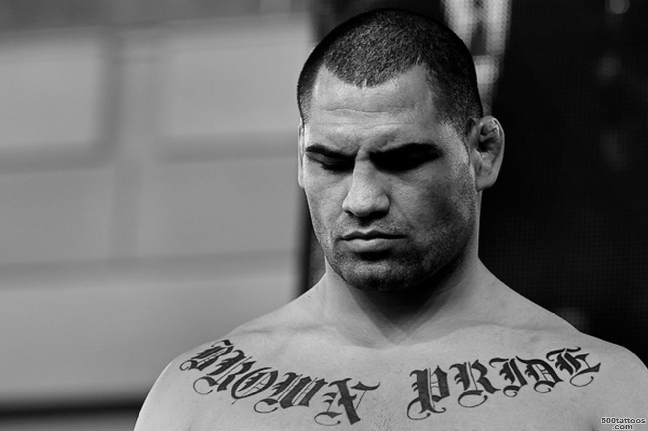 Cain Velasquez tattoo #39Brown Pride#39 What does it meanstand for ..._22