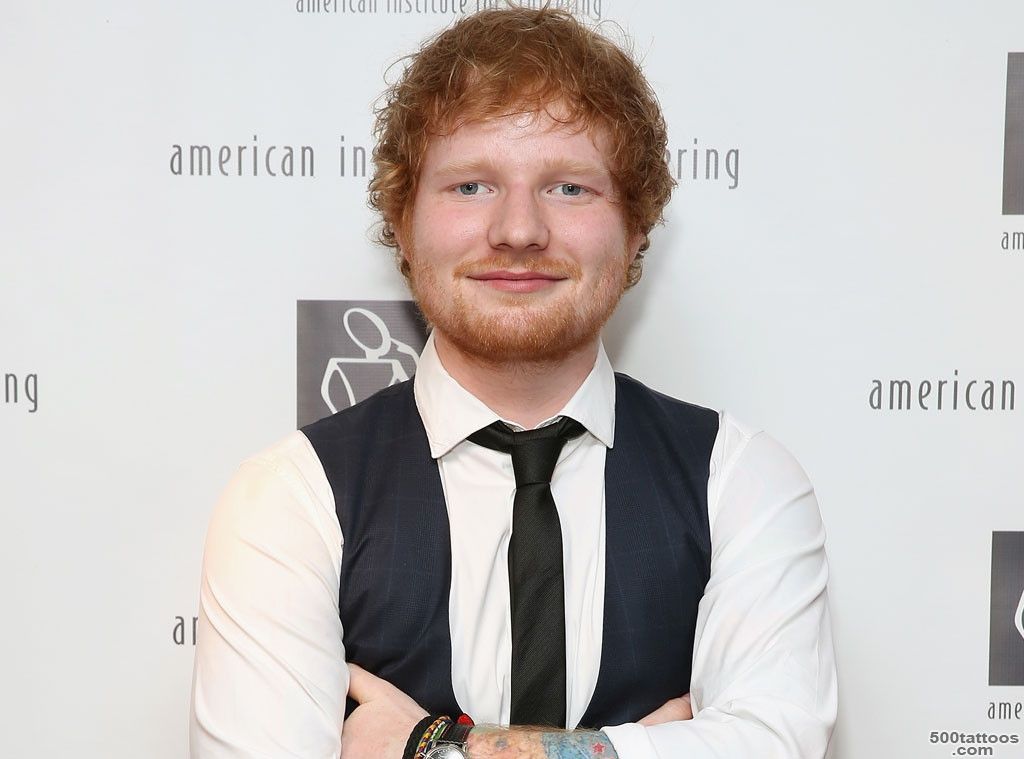 Ed Sheeran Got a Tattoo of a Lion on His Chest, and It#39s a Massive ..._42