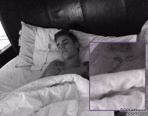 Justin Bieber Cross Tattoo on his Chest – New Ink ..._13