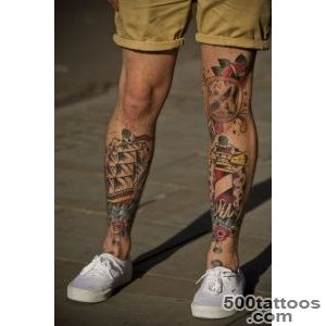 Leg Tattoos for Men   Ideas and Designs for Guys_46