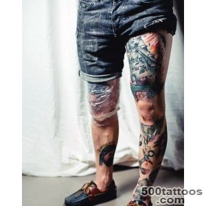 Top 75 Best Leg Tattoos For Men   Sleeve Ideas And Designs_1