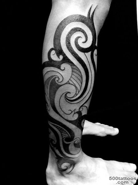 32+ Beautiful Leg Tattoos_12