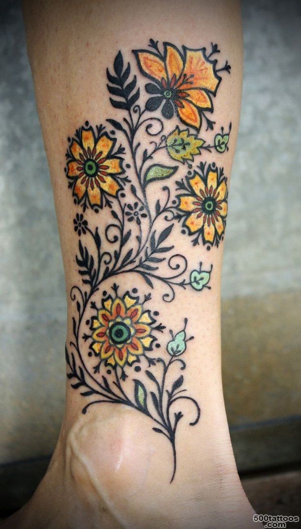 55+ Cool Leg Tattoos and Designs_49