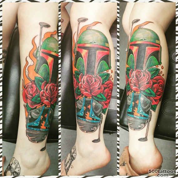80 Fashionable and Wonderful Leg Tattoos and Designs_45