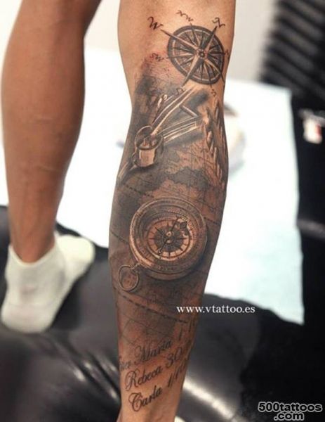 Leg Tattoos for Men   Ideas and Designs for Guys_13