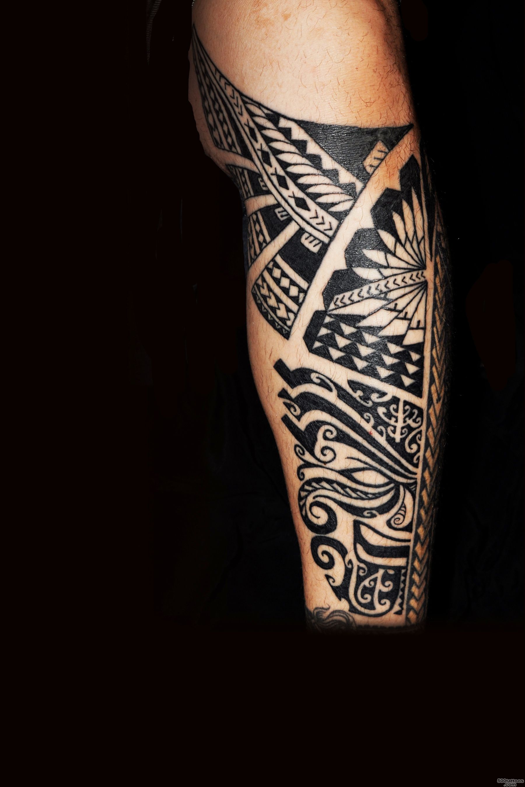 Maori tattoo calf  Tattoo ideas!  Pinterest  Maori Tattoos, Leg ..._48