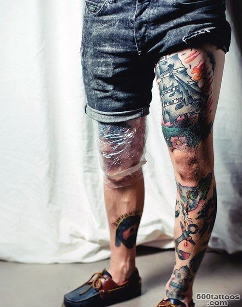 Top 75 Best Leg Tattoos For Men   Sleeve Ideas And Designs_1