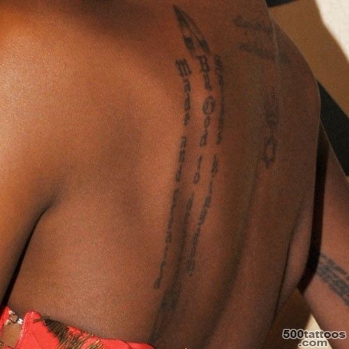 Celebrity Shoulder Blade Tattoos  Steal Her Style_38