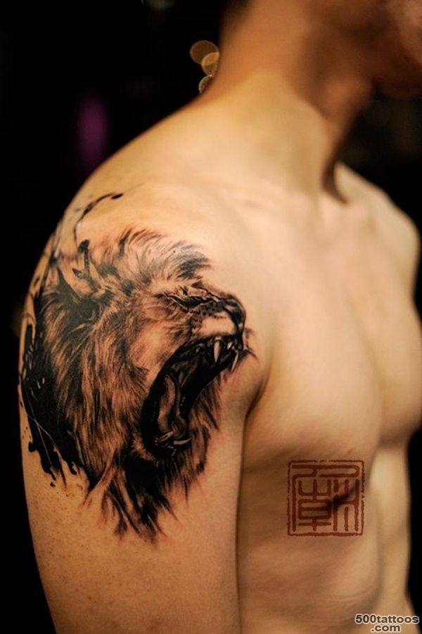 100 Exceptional Shoulder Tattoo Designs for Men and Women_11