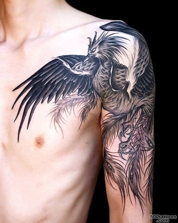 100 Exceptional Shoulder Tattoo Designs for Men and Women_20