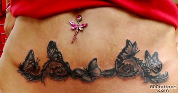 14 Beautiful C Section Scar Coverup Tattoos_41