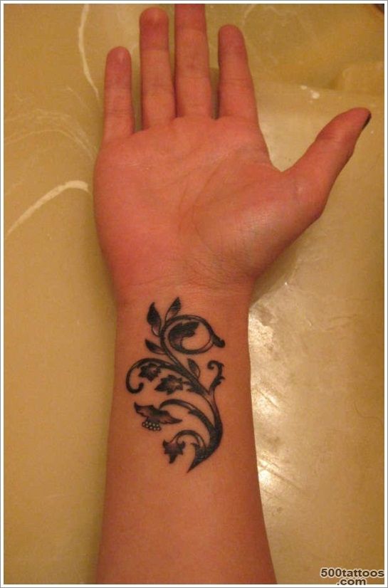 88 Remarkable Wrist Tattoo Designs_31