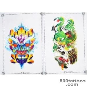 Free Shipping Tattoo Book Chinese Dragon Tattoo Flash Book with _40