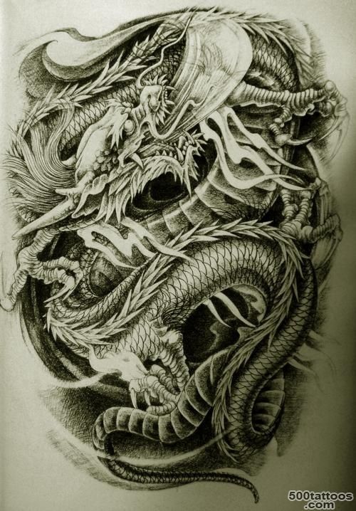 150+ Shoulder Tattoos  Dragons, Dragon Tattoos and Tattoos and ..._35